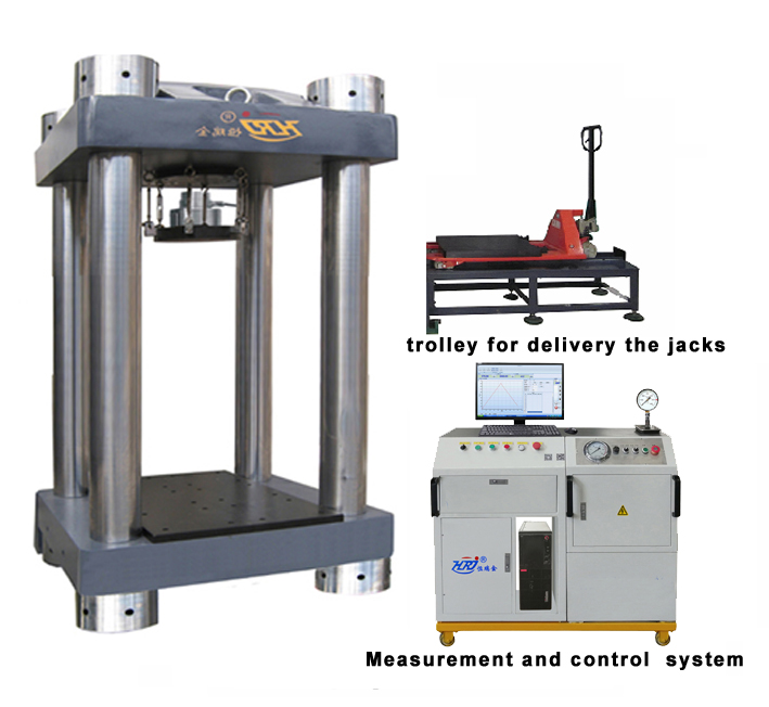 500T/650T/1000T/1200T/2000T/10000T Jack Reaction Frame Verification Testing Machine