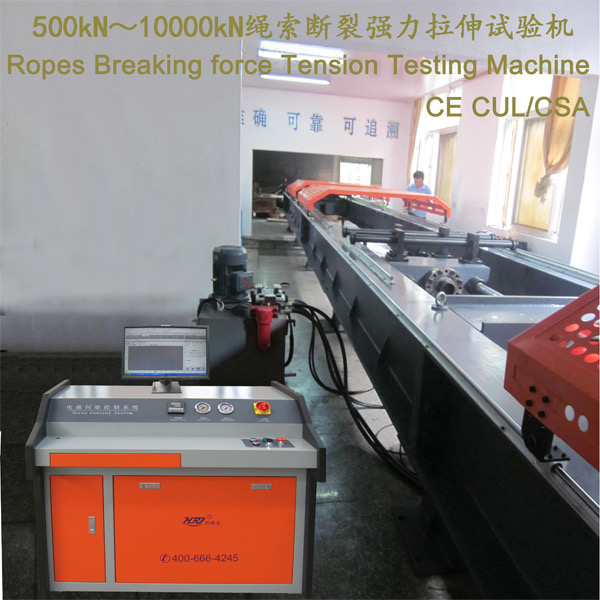 RBT500/1000/1500/2000/3000kN Ropes Breaking Force Horizontal Tensile Testing Machine